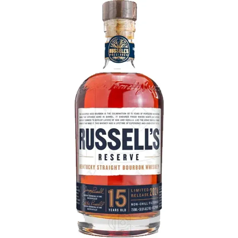 Russell's Reserve Kentucky Straight Bourbon Whiskey 15 Year view 1