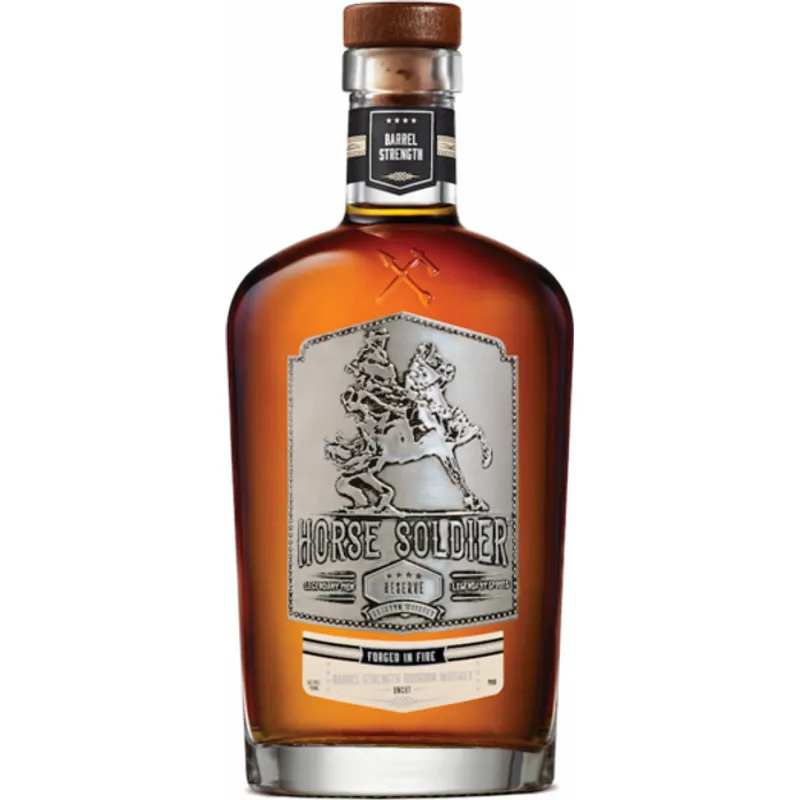 Horse Soldier Reserve Barrel Strength Bourbon Whiskey view 1