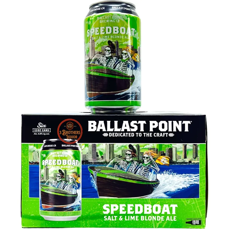 Ballast Point Speedboat Box view 1