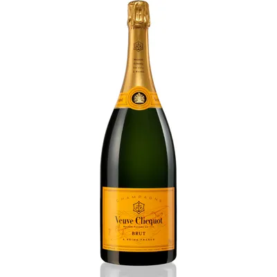 Veuve Clicquot Brut Yellow Label - Luminous Magnum 1.5 L bottle (12% ABV)