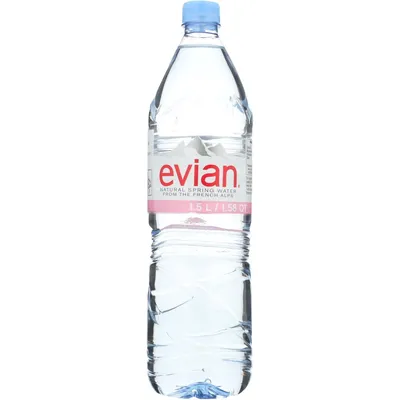 Evian Natural Spring Water 1.5L