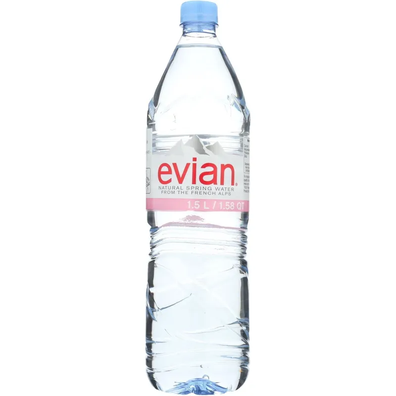 Evian Natural Spring Water view 1