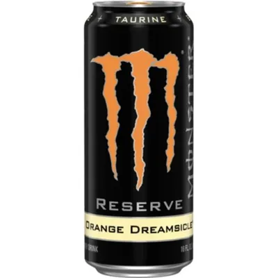 Monster Orange Dreamsicle 16oz Can
