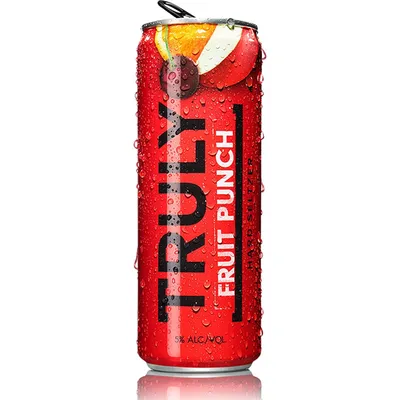 Truly Hard Seltzer Passion Fruit Spiked & Sparkling Water 24oz Can