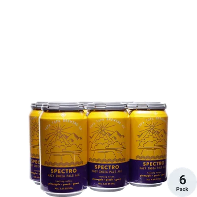 Topa Topa Brewing Co. Spectro Hazy IPA 6 Pack 12oz Cans