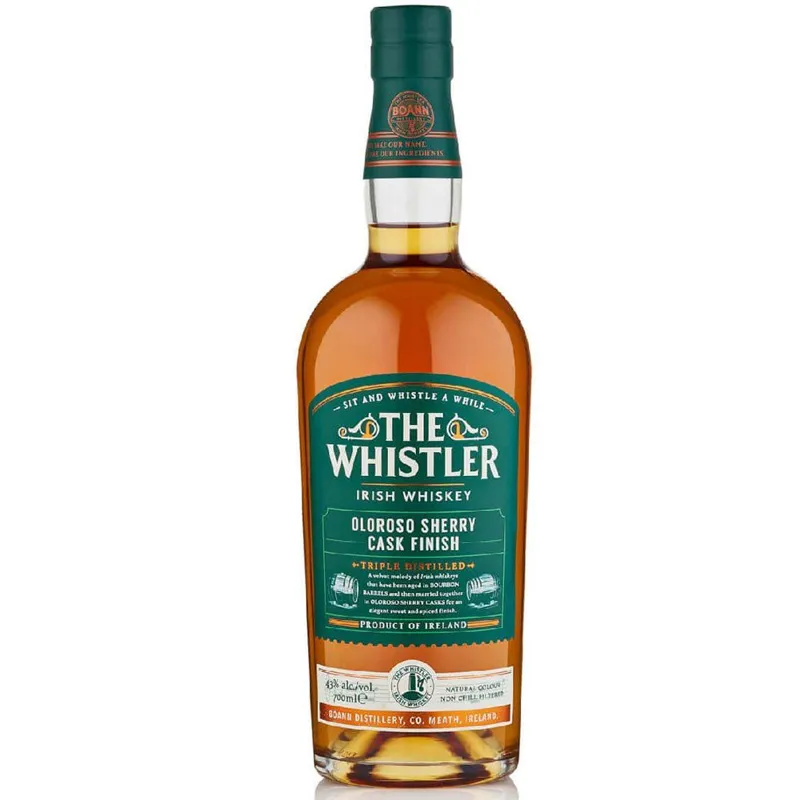 The Whistler Oloroso Sherry Cask Finish Irish Whiskey view 1