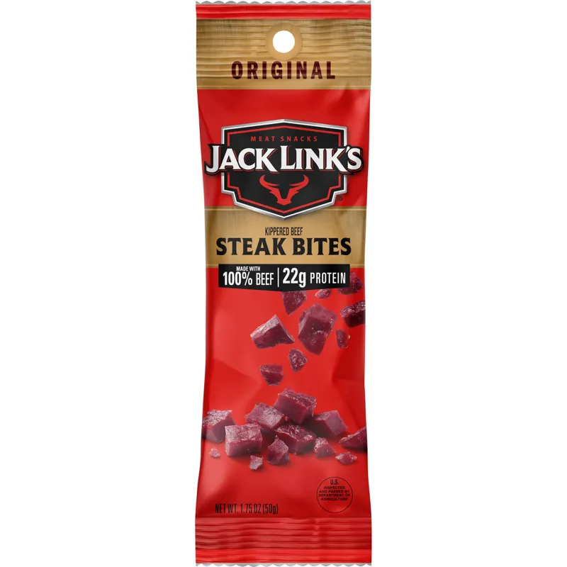 Jack Link's Beef Steak Bites Original Kippered view 1