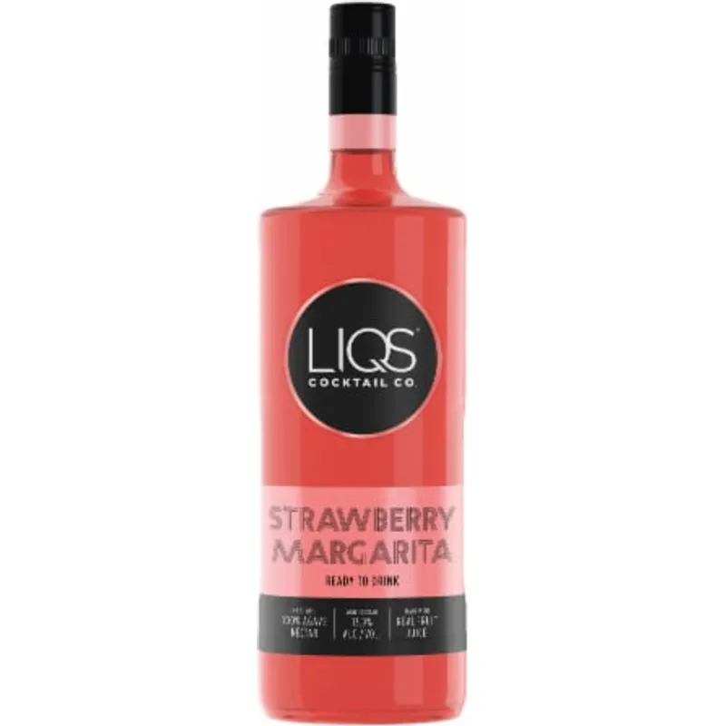 LIQS Strawberry Margarita Cocktail view 1
