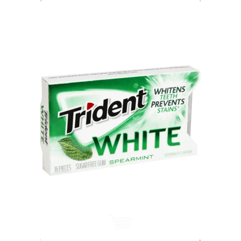 Trident White Spearmint Gum Counts view 1