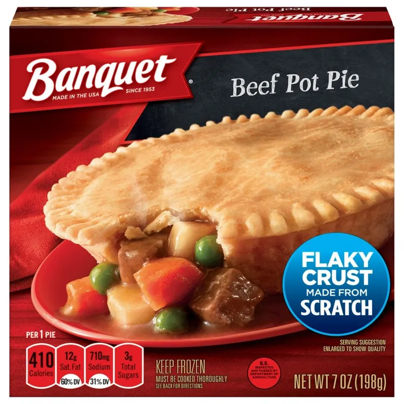 Banquet Beef Pot Pie view 1