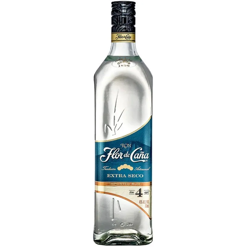 Flor de Caña 4 Year Extra Seco Rum view 1