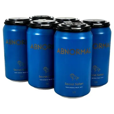 Abnormal Secret Safari Pale Ale 6 Pack 12 oz Can