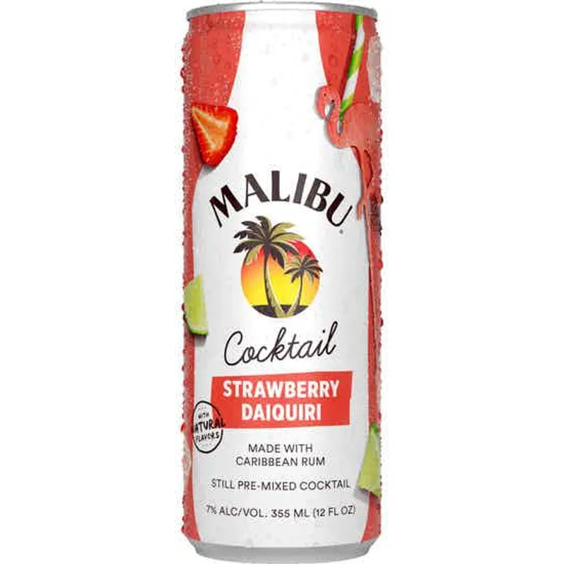Malibu Strawberry Daiquiri Cocktails view 1