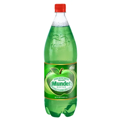 Sidral Mundet Green Apple Soda 1.5 L