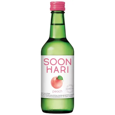 Soon Hari Peach Soju 375ml