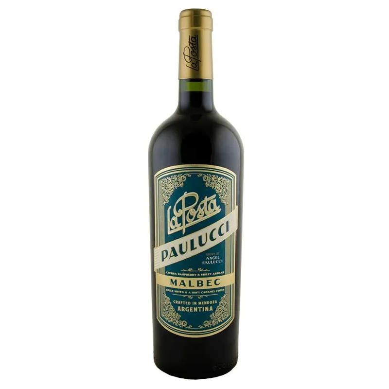 La Posta Paulucci Malbec 2022 view 1