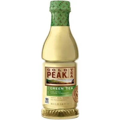Gold Peak Iced Tea Green Tea - with Real Sugar 18.5 oz Bottle