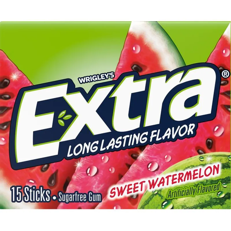 Extra Sugarfree Watermelon Gum view 1