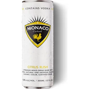 Monaco Cocktail Citrus Rush Cocktail Aluminium
