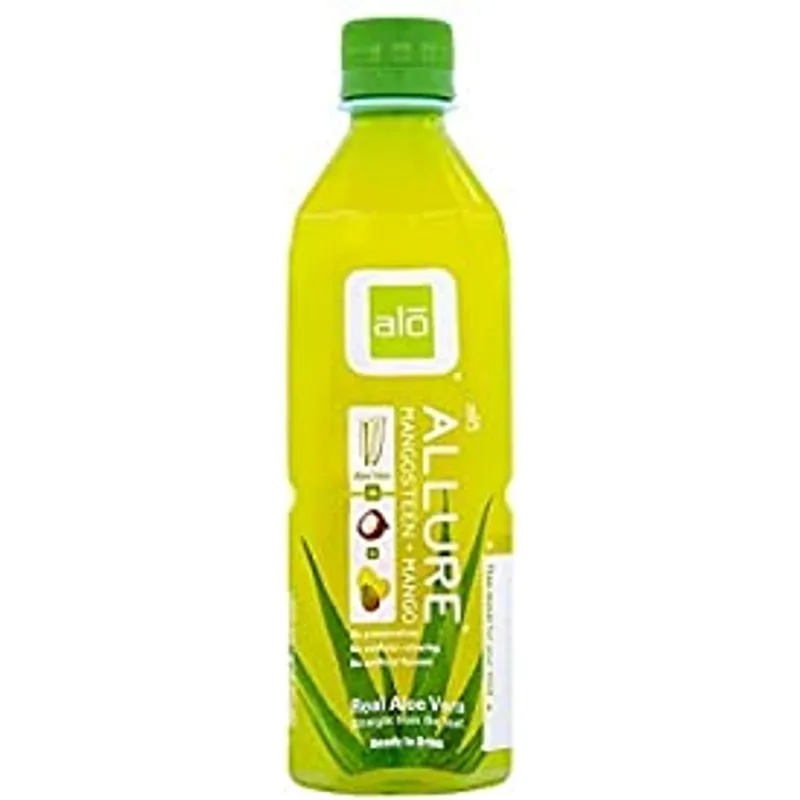 Alo Allure Mangosteen & Mango Aloe Vera Juice Drink view 1