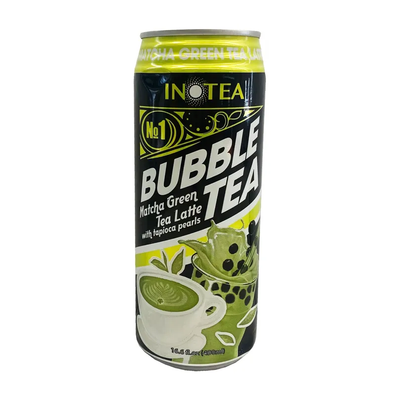 INOTEA Matcha Green Tea Latte Bubble Tea view 1