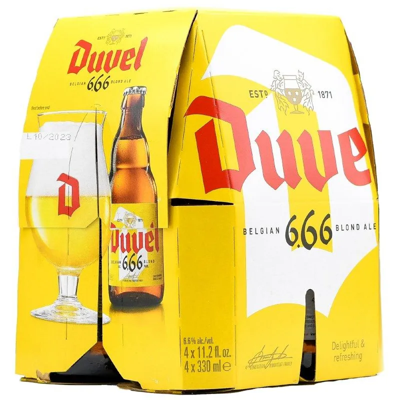 Duvel 666 Blond Ale view 1