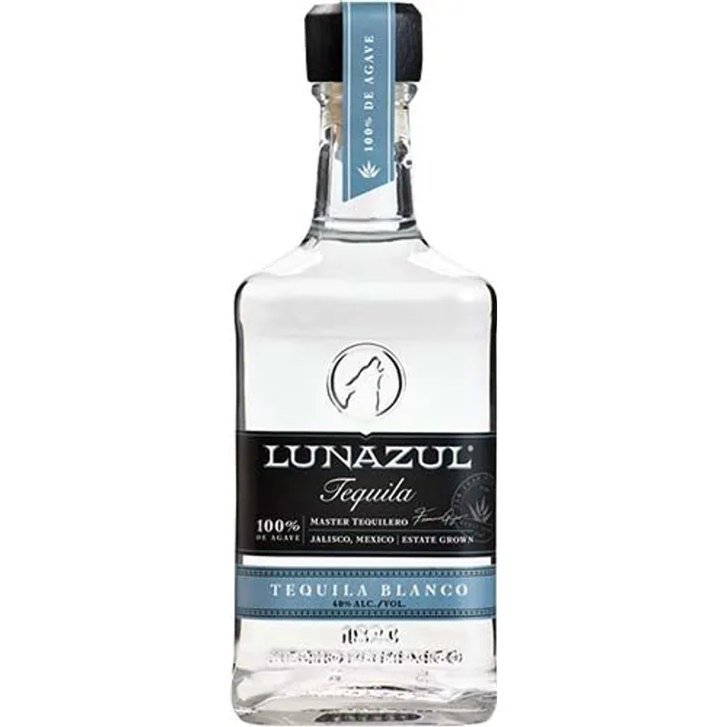 Lunazul Blanco Tequila view 1