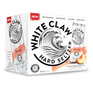 White Claw Hard Seltzer Peach
