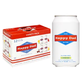 Happy Dad Hard Seltzer Wild Cherry