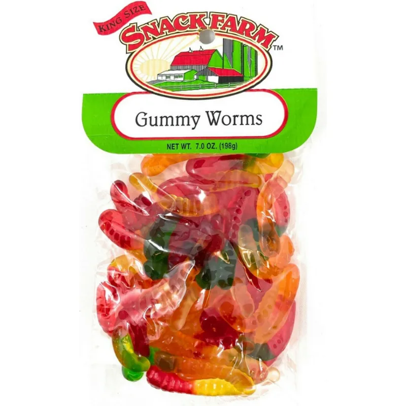 Snack Farm Assorted Gummy Worms view 1