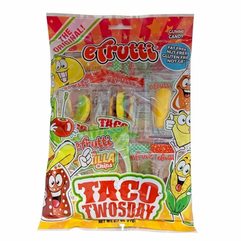 Efrutti Taco Twosday Gummi Candy view 1