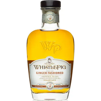WhistlePig Ginger Fashioned Cocktail To Go 375mL