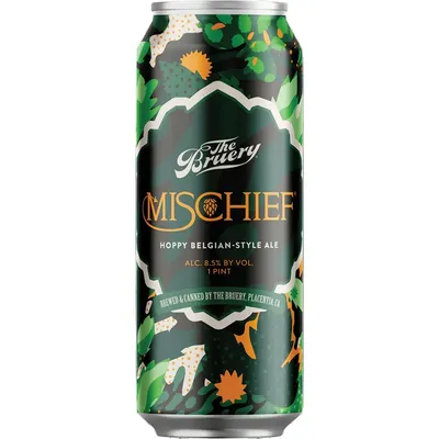 The Bruery Mischief Hoppy Belgian Golden Ale 4pk 64oz can