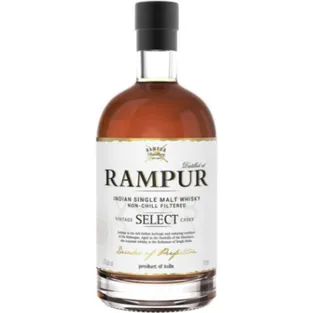 Rampur Indian Single Malt Whisky Vintage Select Casks