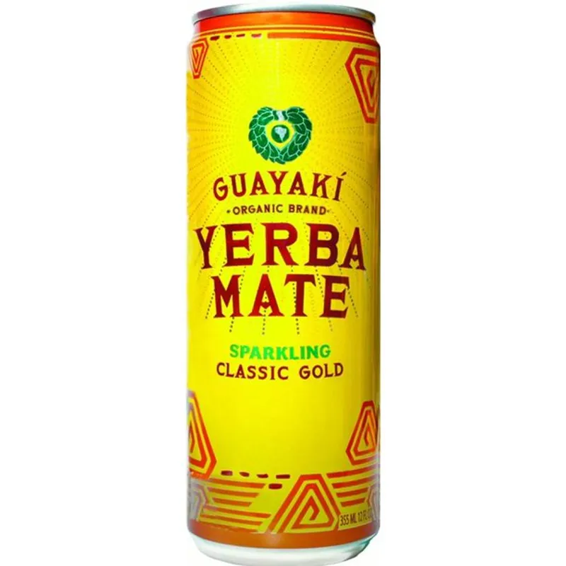 Guayaki Yerba Mate Classic Gold Sparkling Plastic view 1