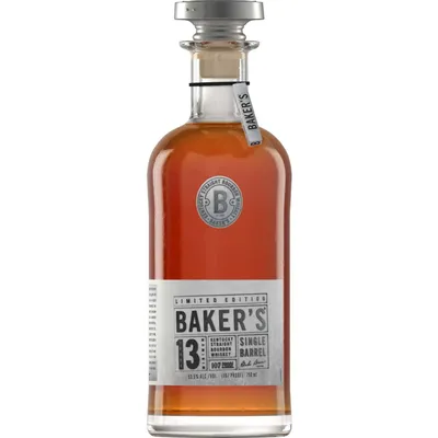 Baker's 13 Year Old Single Barrel Bourbon 750ml