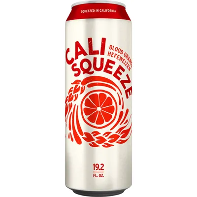 Cali Squeeze Blood Orange Hefeweizen 19.2oz Can