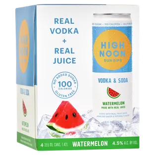 High Noon Watermelon Hard Seltzer