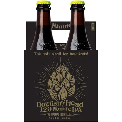Dogfish Head 120 Minute IPA 4x 12oz Bottles