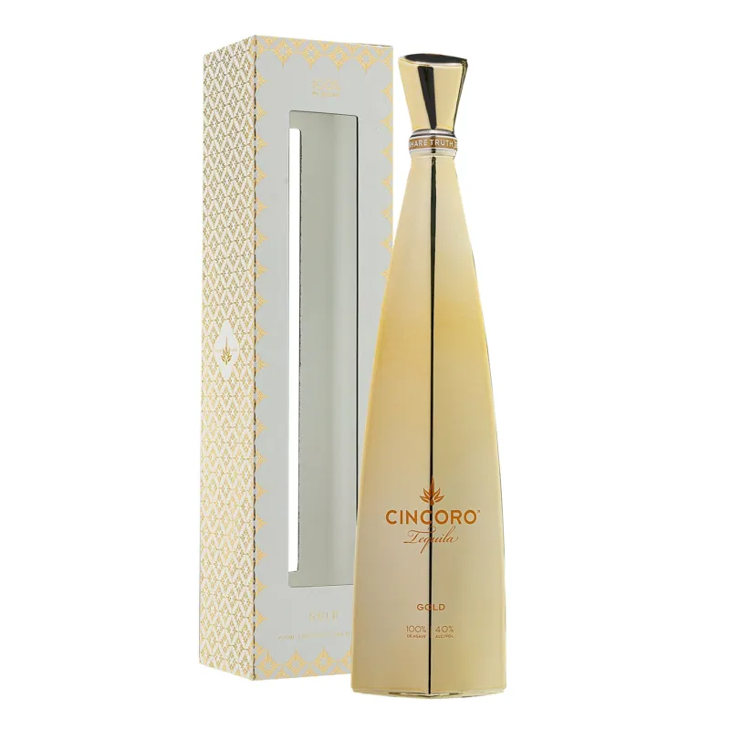 Cincoro Tequila Gold view 1