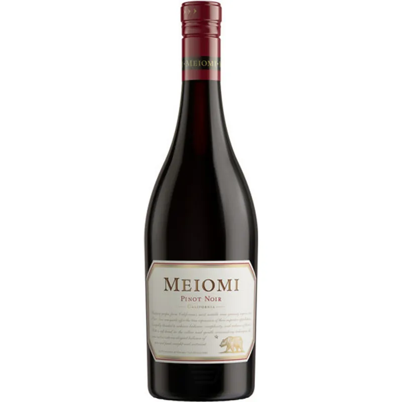 Meiomi Monterey County Santa Barbara County Sonoma County Pinot Noir view 1