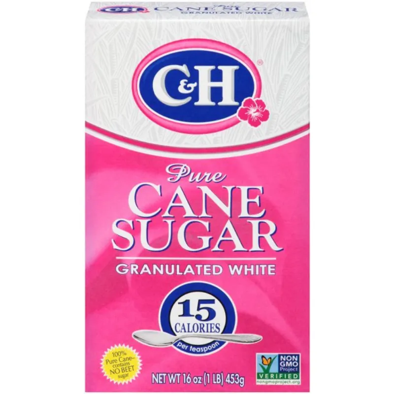 C&H Pure Cane Sugar Box view 1