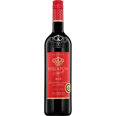 Il Conte Stella Rosa Semi - Sweet Red Wine Blend 750mL