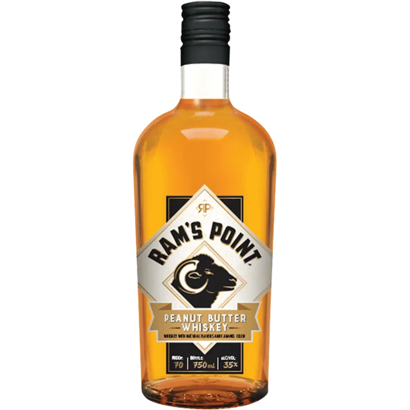 Rams Point Peanut Butter Whiskey view 1