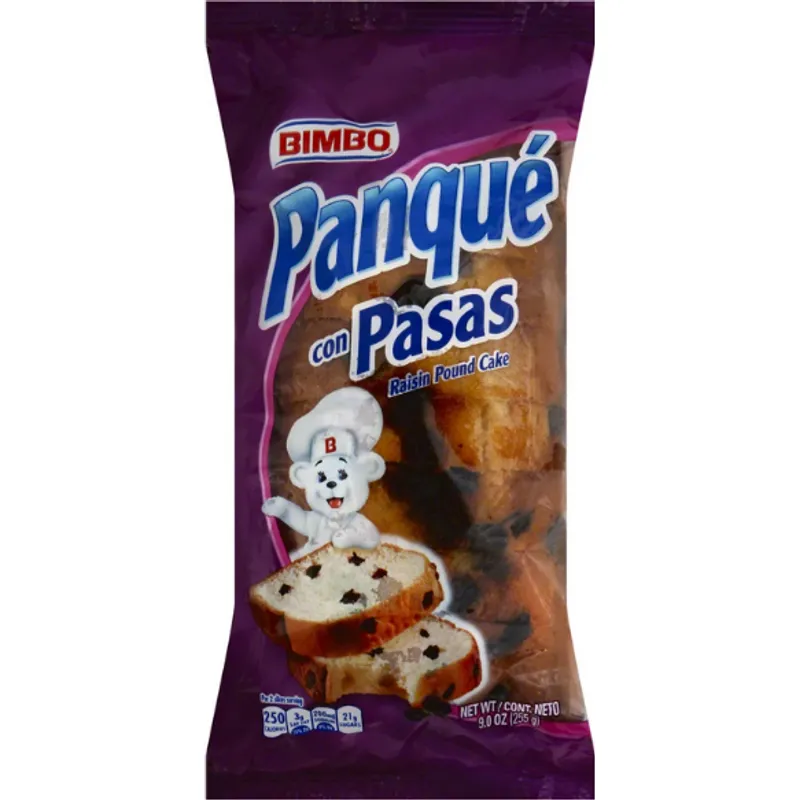 Bimbo Panque Con Pasas Pound Cake With Raisins view 1