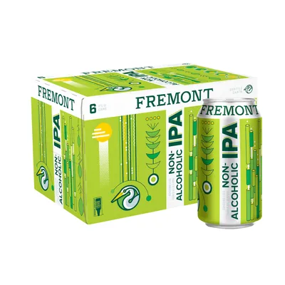 Fremont Brewing Non-Alcoholic IPA 6 Pack 12 oz Cans