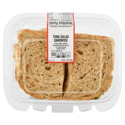 Brown Bag Tuna Salad Sandwich on Wheat Bread 7.15 oz