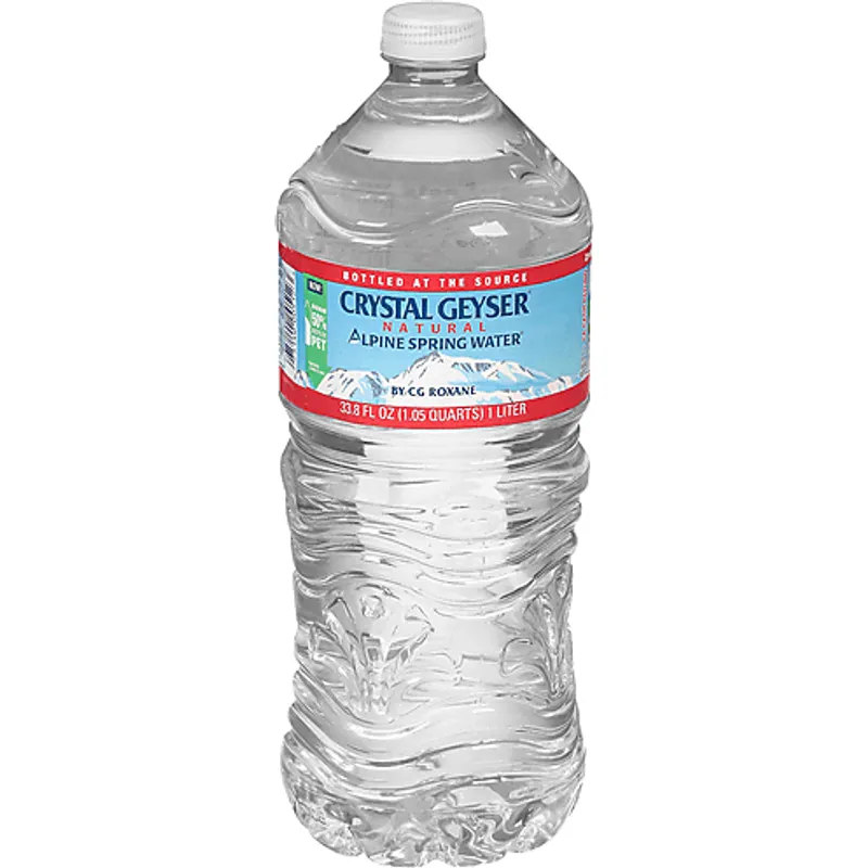 Crystal Geyser Spring Water view 1