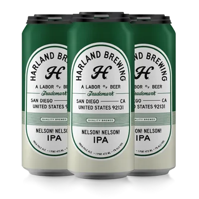Harland Brewing Nelson! Nelson! 16oz Can
