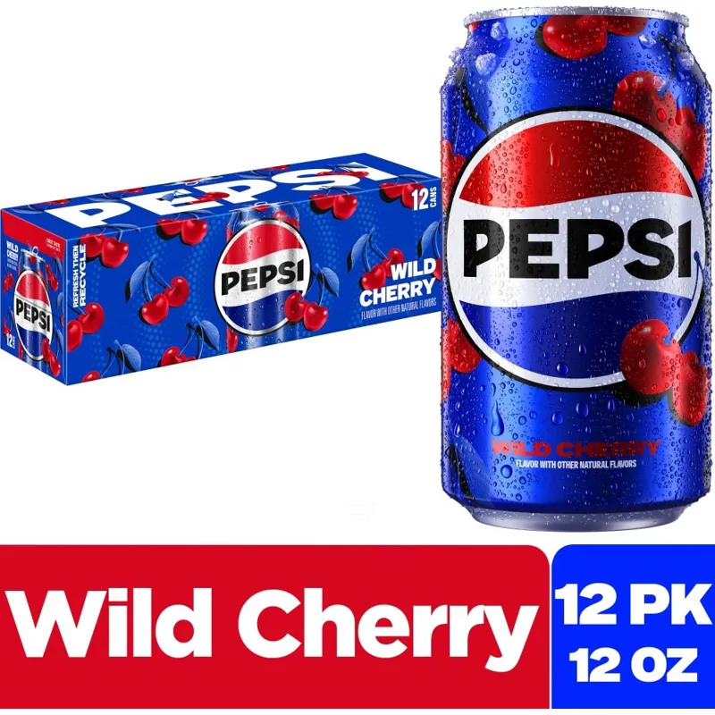 Pepsi Cola Wild Cherry view 1